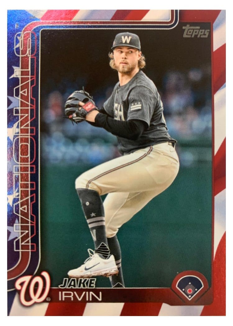 2025 Topps Base Set Jake Irvin #197 card