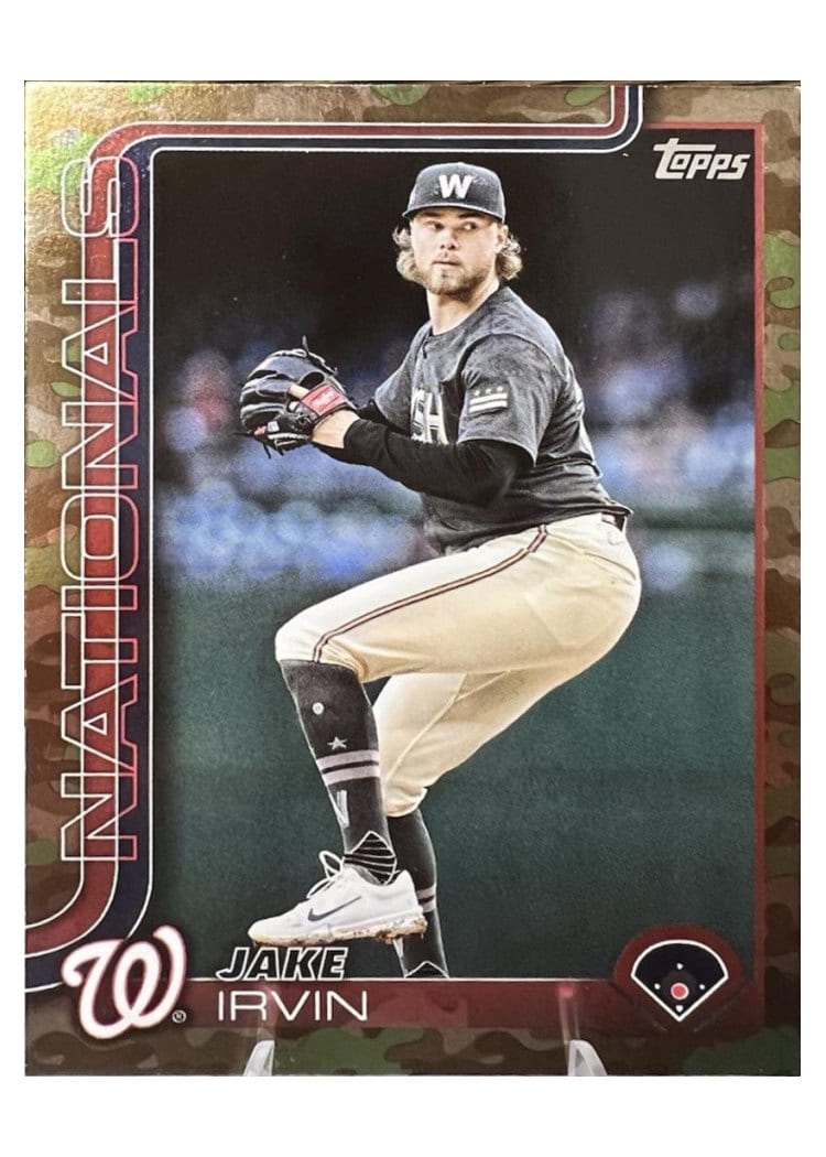 2025 Topps Base Set Jake Irvin #197 card