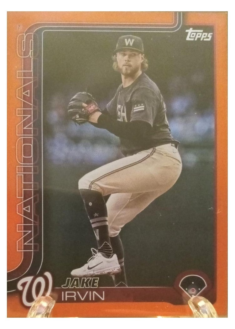 2025 Topps Base Set Jake Irvin #197 card