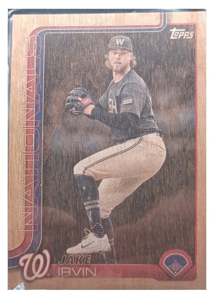 2025 Topps Base Set Jake Irvin #197 card