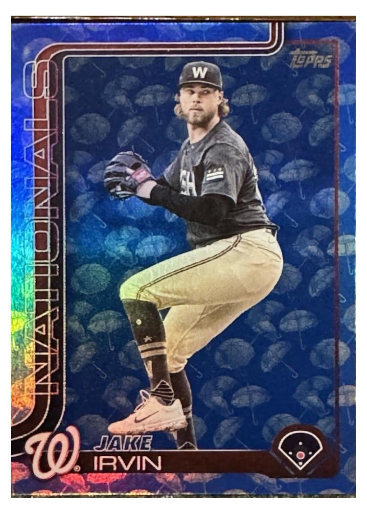2025 Topps Base Set Jake Irvin #197 card