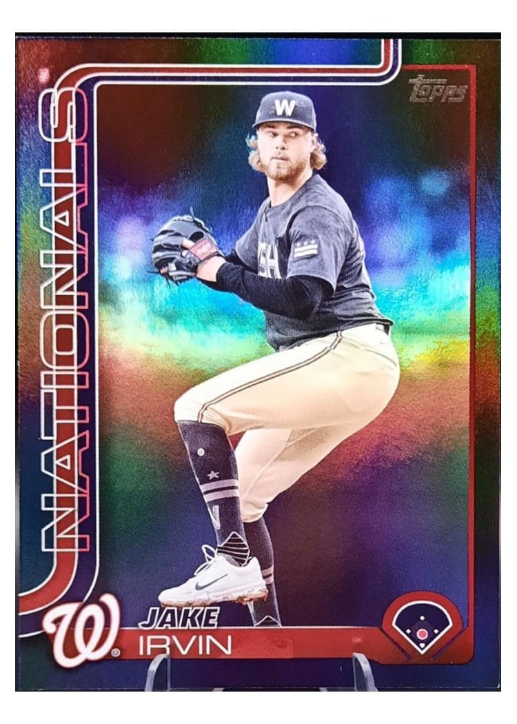 2025 Topps Base Set Jake Irvin #197 card