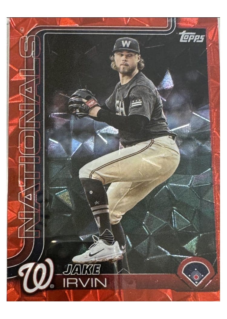 2025 Topps Base Set Jake Irvin #197 card