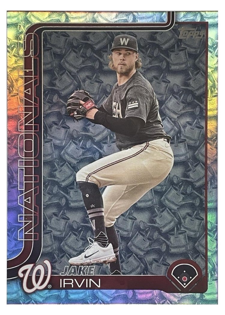 2025 Topps Base Set Jake Irvin #197 card