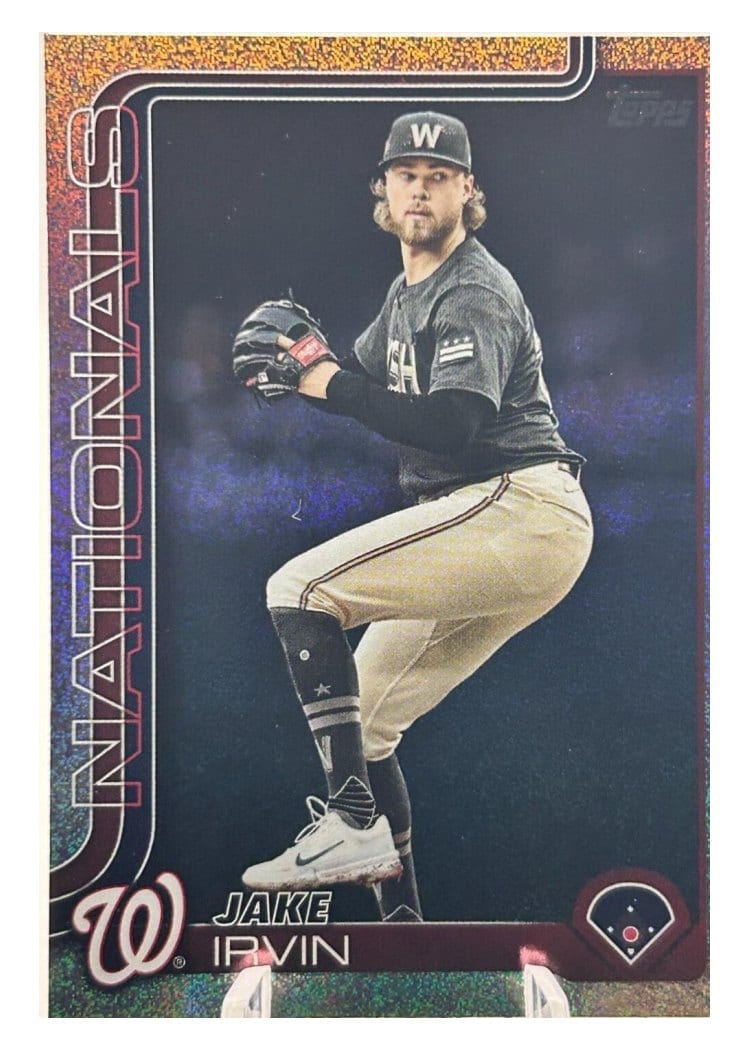 2025 Topps Base Set Jake Irvin #197 card