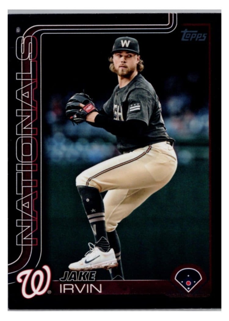 2025 Topps Base Set Jake Irvin #197 card