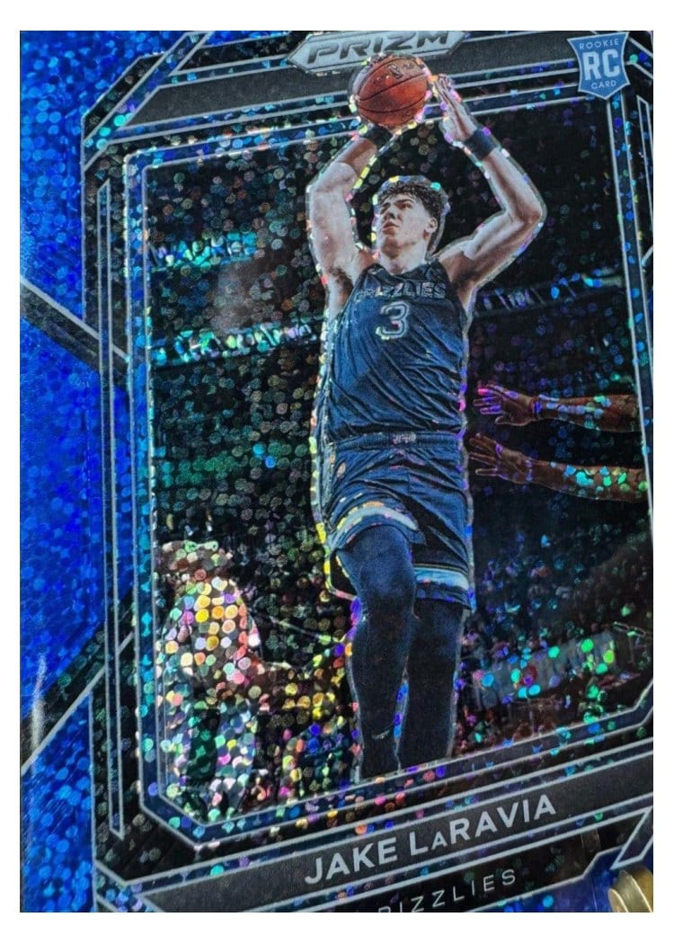 2022-23 Panini Prizm Base Set Jake LaRavia #244 card