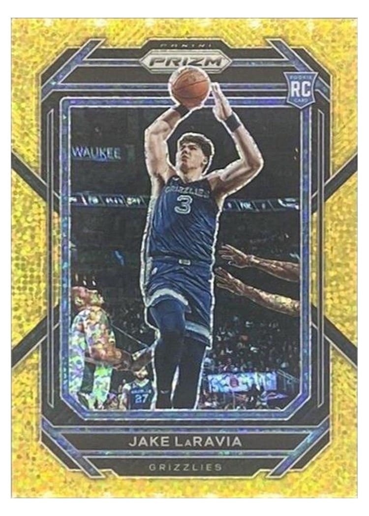 2022-23 Panini Prizm Base Set Jake LaRavia #244 card