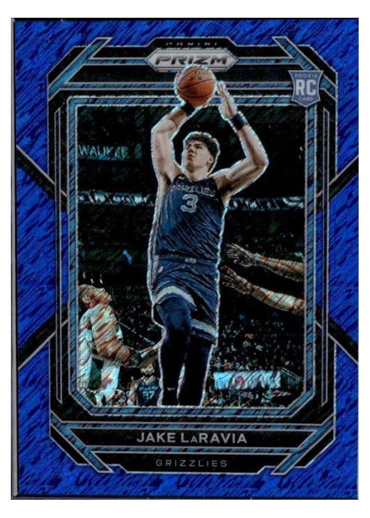 2022-23 Panini Prizm Base Set Jake LaRavia #244 card