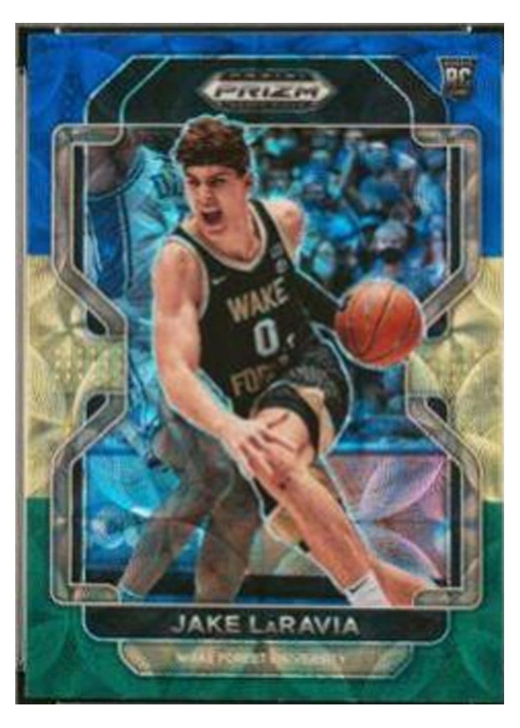 2022-23 Panini Prizm Base Set Jake LaRavia #244 card