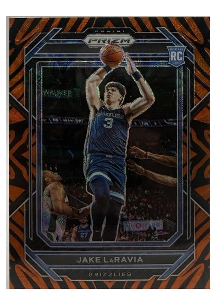 2022-23 Panini Prizm Base Set Jake LaRavia #244 card