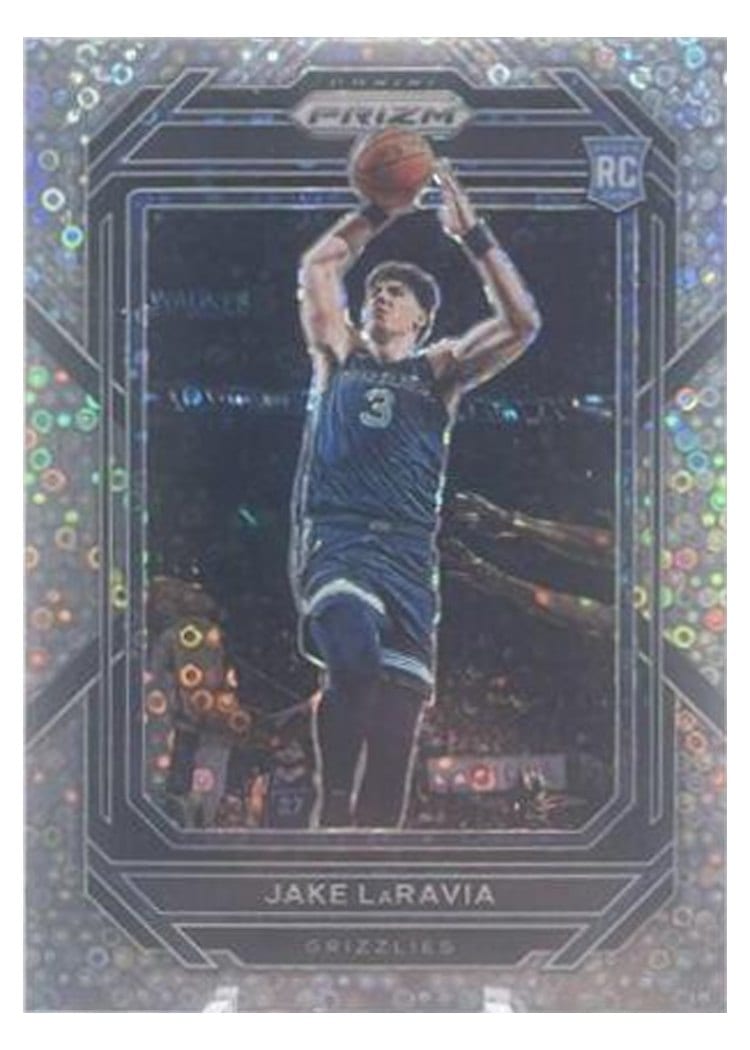 2022-23 Panini Prizm Base Set Jake LaRavia #244 card