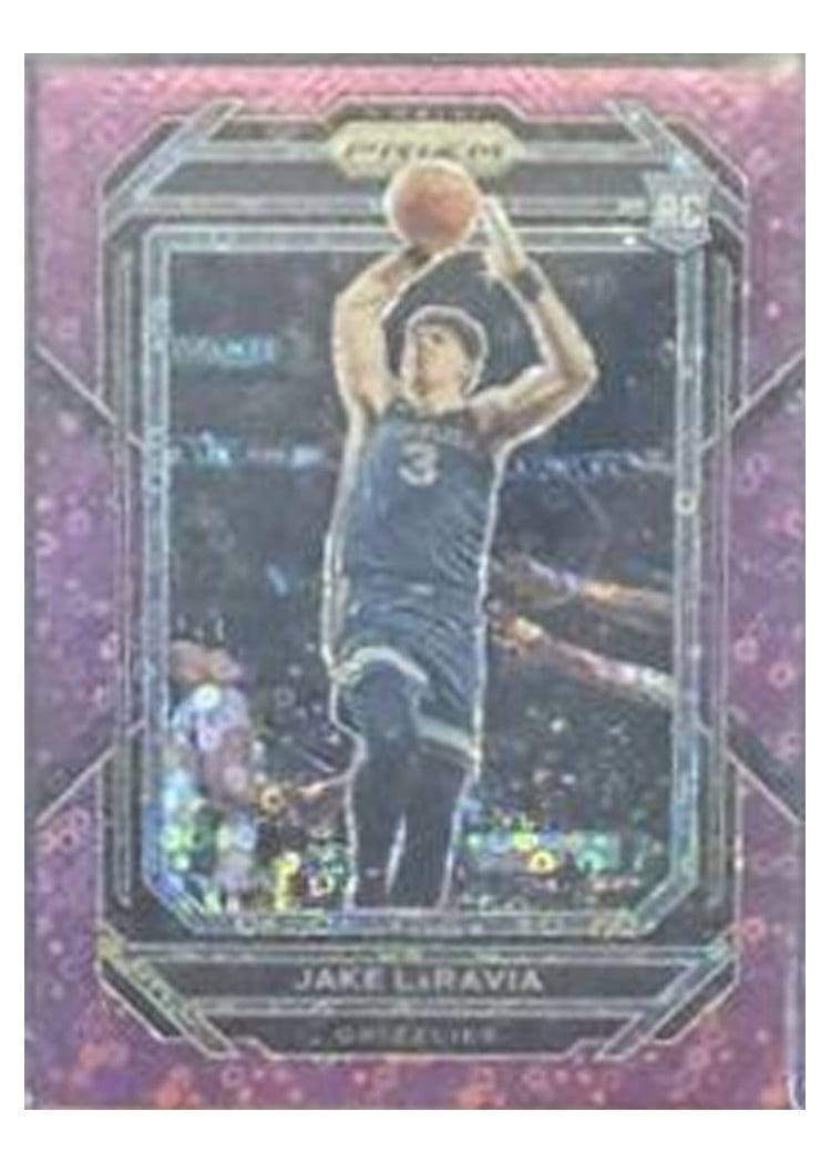 2022-23 Panini Prizm Base Set Jake LaRavia #244 card