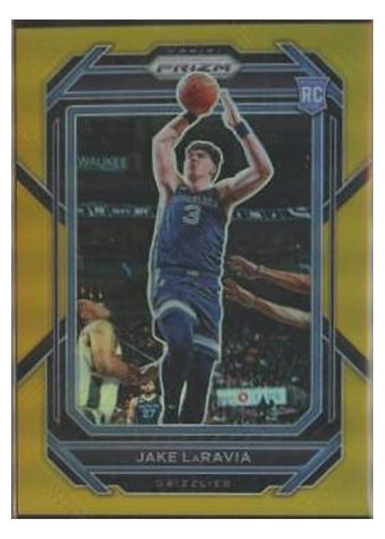 2022-23 Panini Prizm Base Set Jake LaRavia #244 card