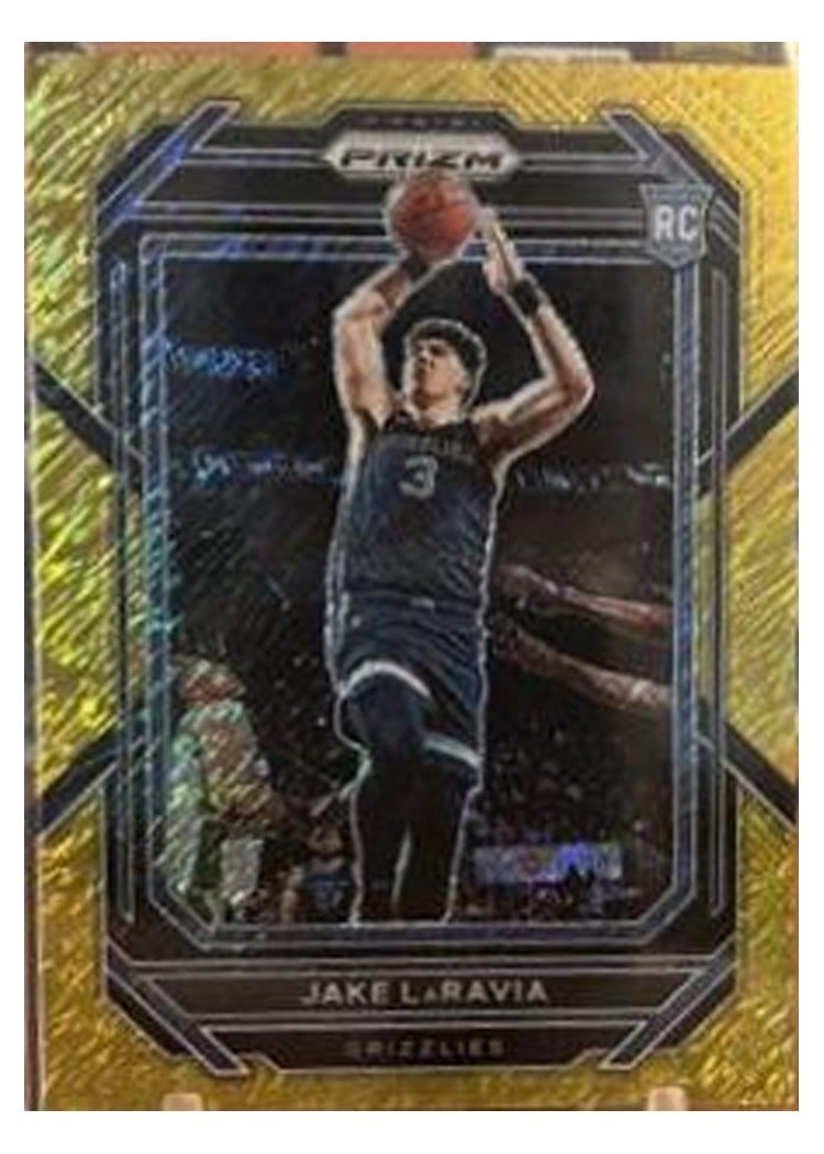 2022-23 Panini Prizm Base Set Jake LaRavia #244 card