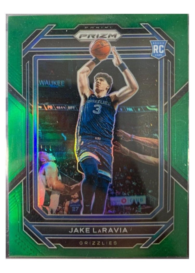 2022-23 Panini Prizm Base Set Jake LaRavia #244 card