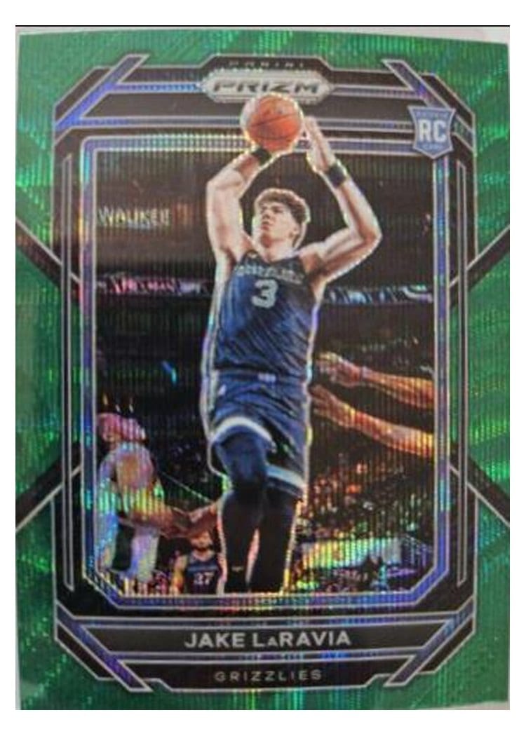 2022-23 Panini Prizm Base Set Jake LaRavia #244 card