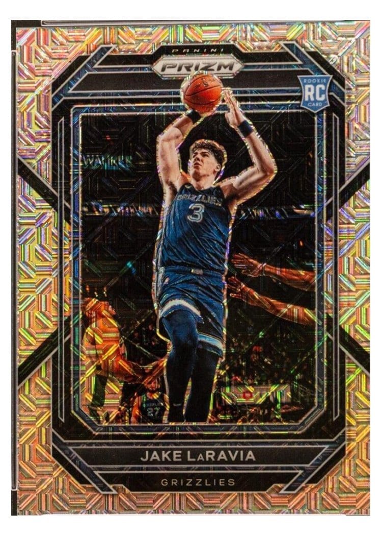 2022-23 Panini Prizm Base Set Jake LaRavia #244 card