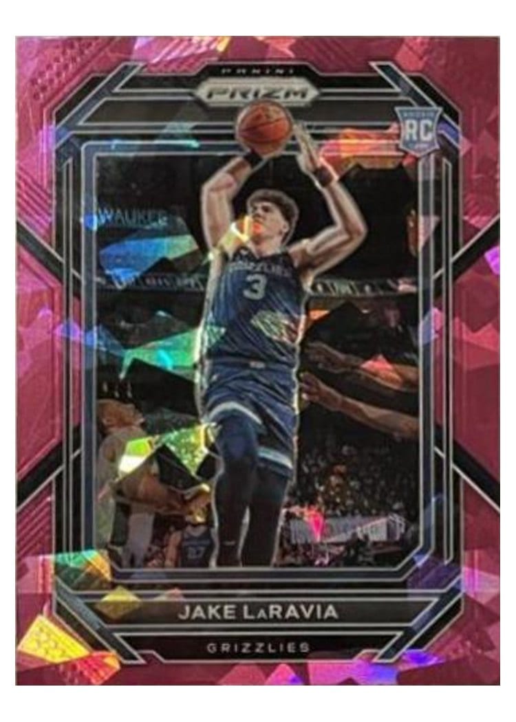 2022-23 Panini Prizm Base Set Jake LaRavia #244 card