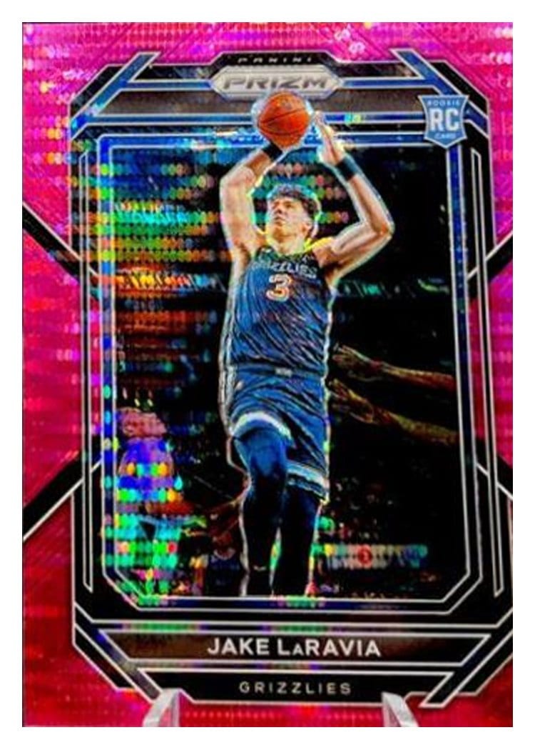 2022-23 Panini Prizm Base Set Jake LaRavia #244 card