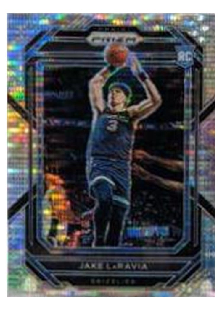 2022-23 Panini Prizm Base Set Jake LaRavia #244 card