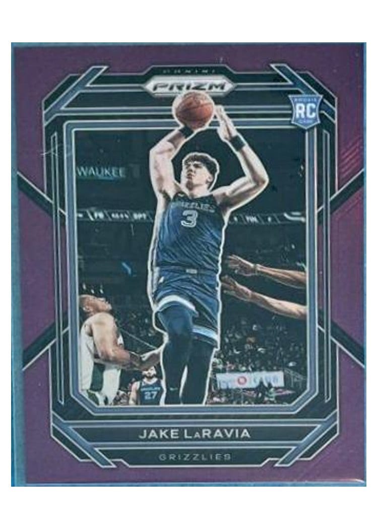 2022-23 Panini Prizm Base Set Jake LaRavia #244 card