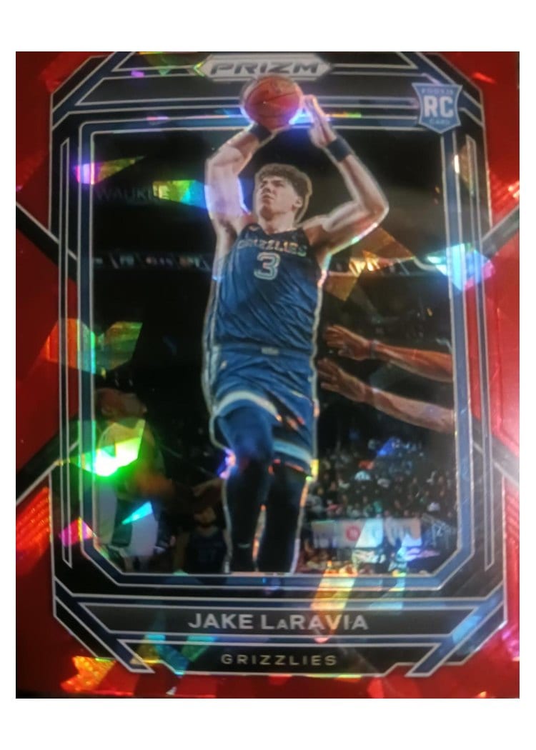 2022-23 Panini Prizm Base Set Jake LaRavia #244 card