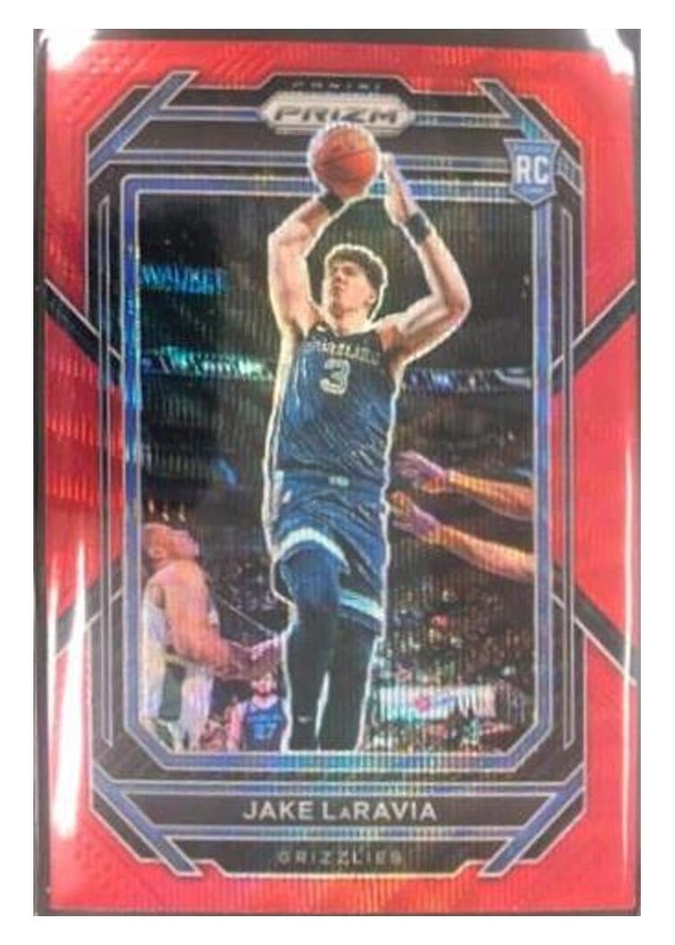 2022-23 Panini Prizm Base Set Jake LaRavia #244 card