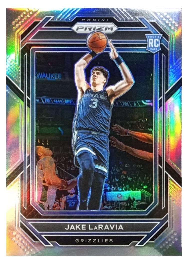 2022-23 Panini Prizm Base Set Jake LaRavia #244 card