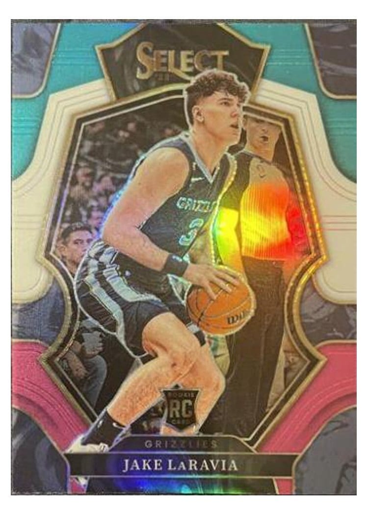 2022-23 Panini Select Base Set Jake LaRavia #287 card
