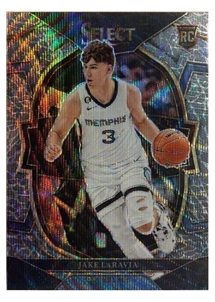2022-23 Panini Select Base Set Jake LaRavia Elephant Prizm #94 card