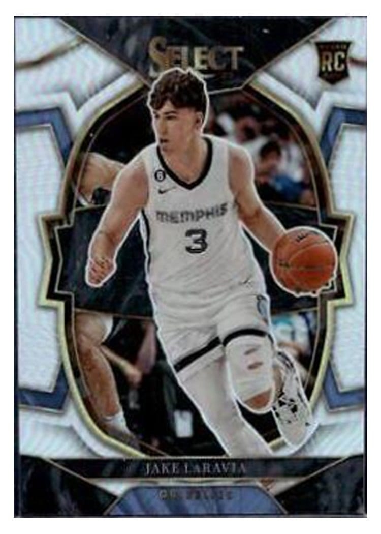 2022-23 Panini Select Base Set Jake LaRavia Silver Prizm #94 card