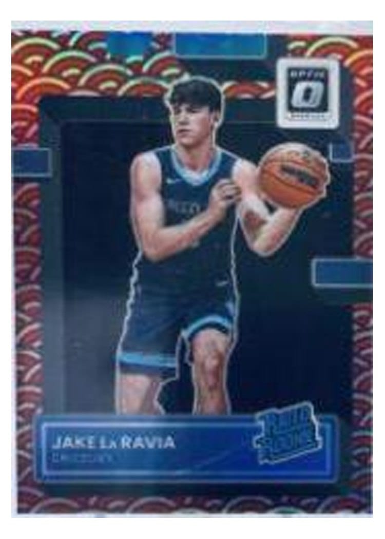 2022 Panini Donruss Optic Jake LaRavia #216 card