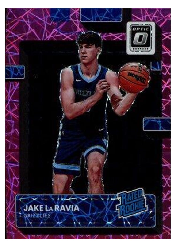 2022 Panini Donruss Optic Jake LaRavia #216 card