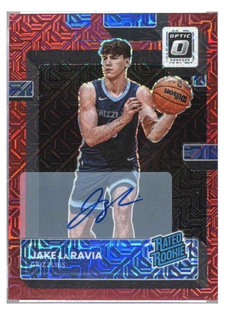 2022 Panini Donruss Optic Jake LaRavia #216 card