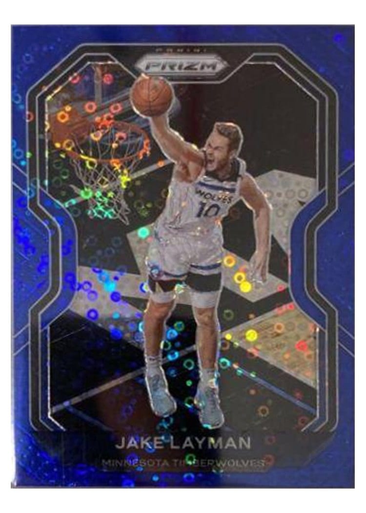 2020-21 Panini Prizm Base Set Jake Layman #245 card