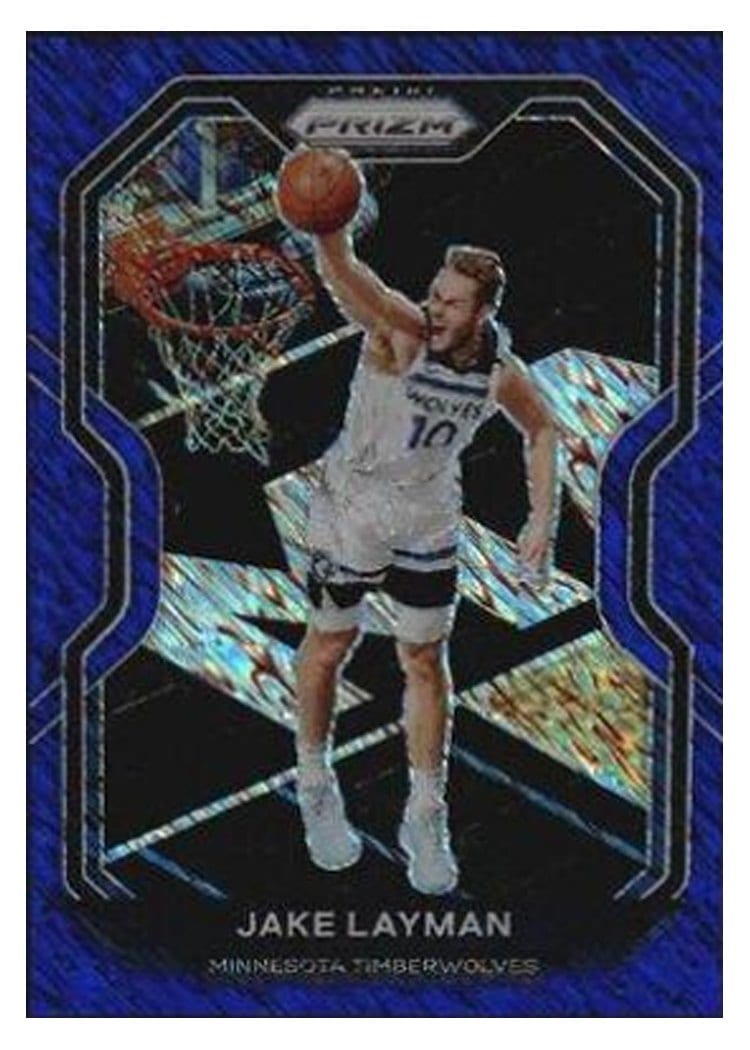 2020-21 Panini Prizm Base Set Jake Layman #245 card