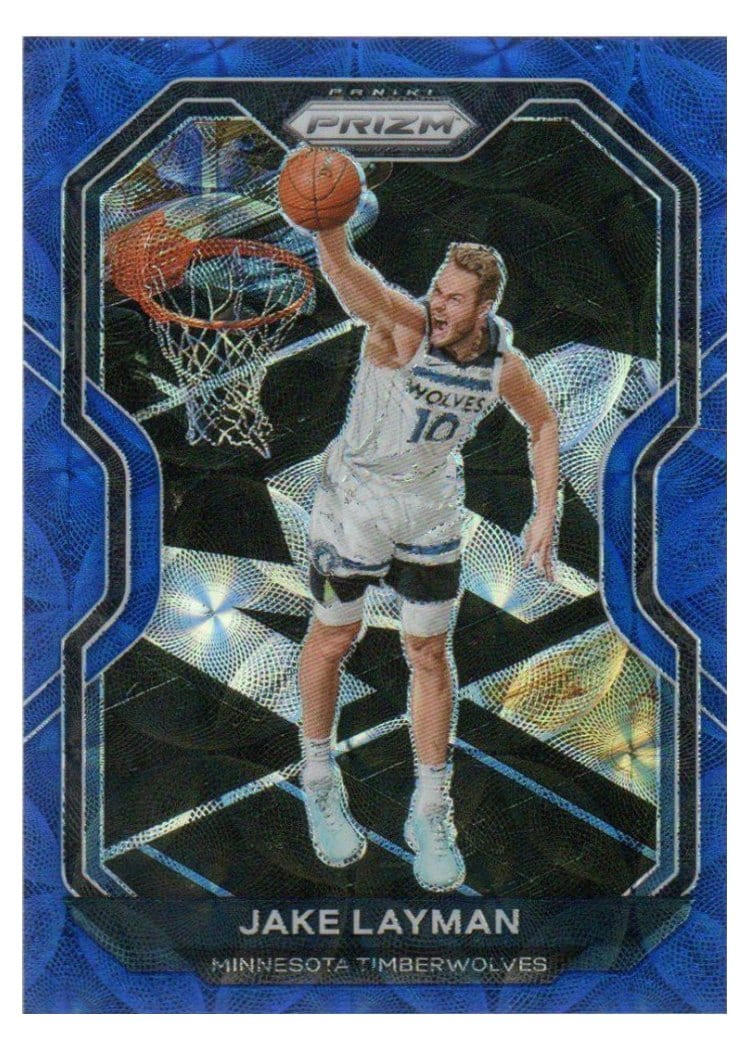 2020-21 Panini Prizm Base Set Jake Layman #245 card