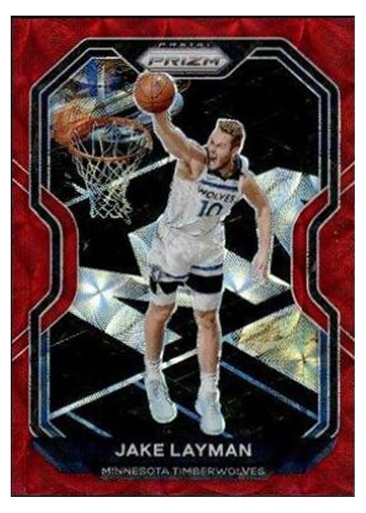 2020-21 Panini Prizm Base Set Jake Layman #245 card