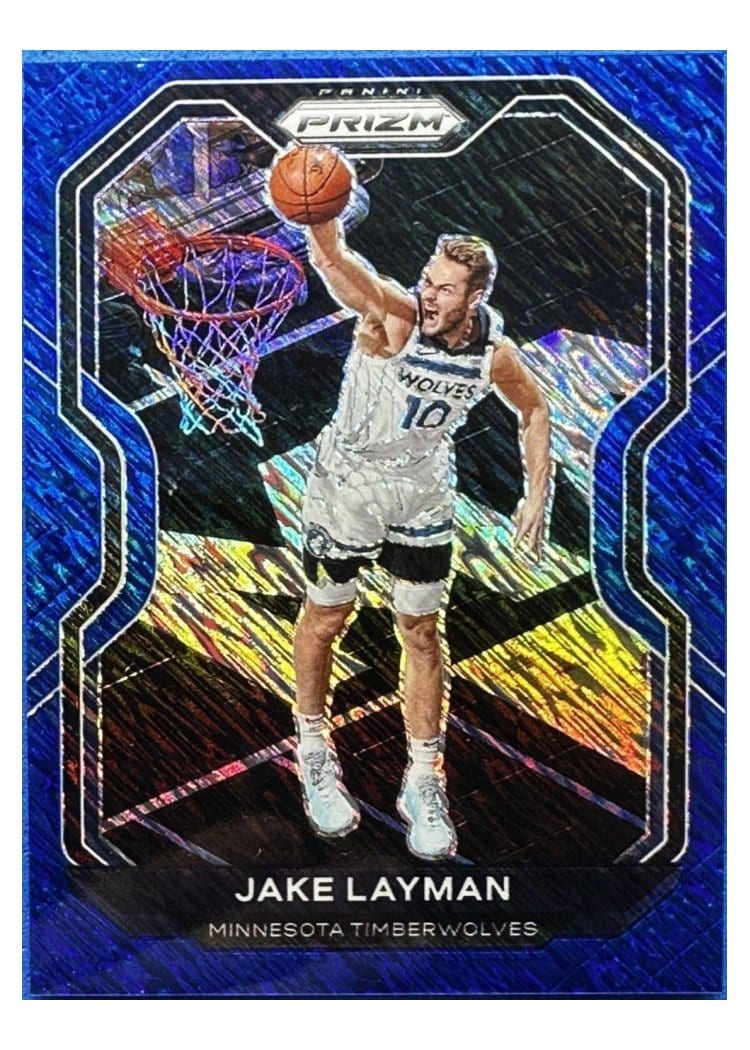 2020-21 Panini Prizm Base Set Jake Layman #245 card