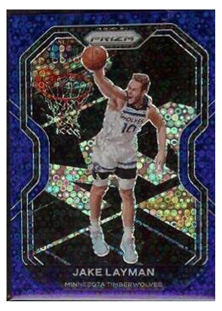 2020-21 Panini Prizm Base Set Jake Layman #245 card