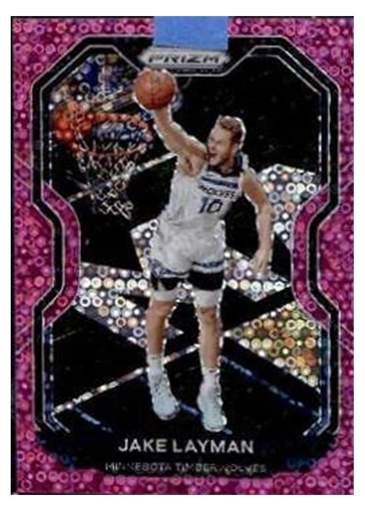 2020-21 Panini Prizm Base Set Jake Layman #245 card