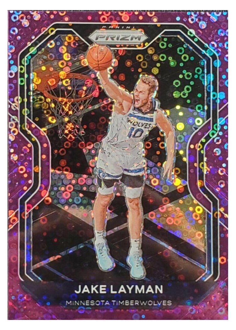 2020-21 Panini Prizm Base Set Jake Layman #245 card