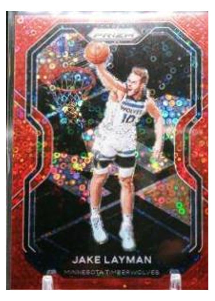 2020-21 Panini Prizm Base Set Jake Layman #245 card