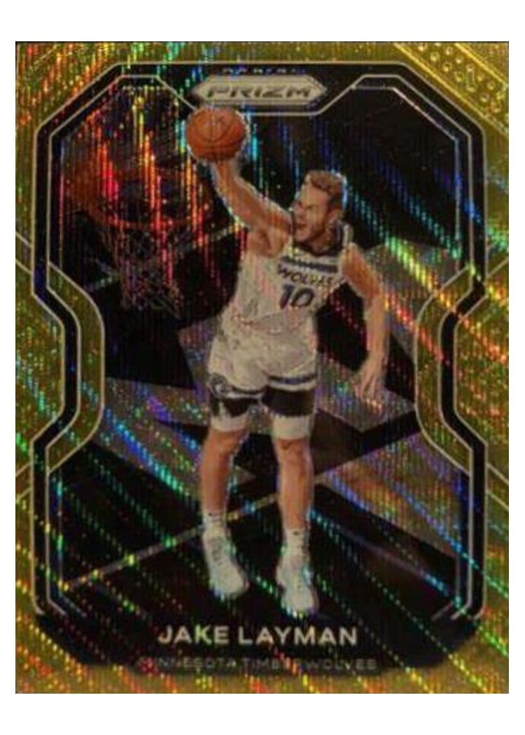 2020-21 Panini Prizm Base Set Jake Layman #245 card
