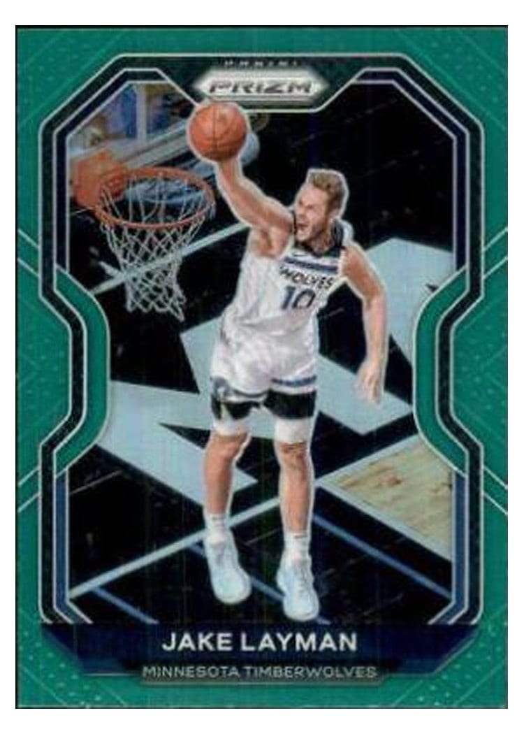 2020-21 Panini Prizm Base Set Jake Layman #245 card