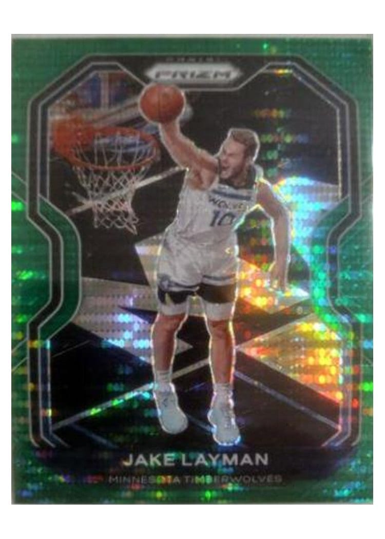 2020-21 Panini Prizm Base Set Jake Layman #245 card