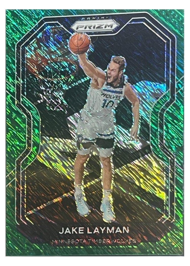 2020-21 Panini Prizm Base Set Jake Layman #245 card