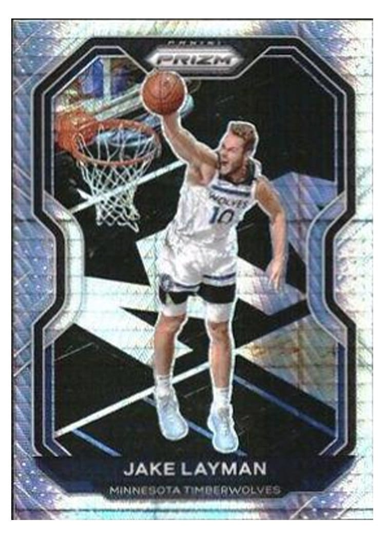 2020-21 Panini Prizm Base Set Jake Layman #245 card