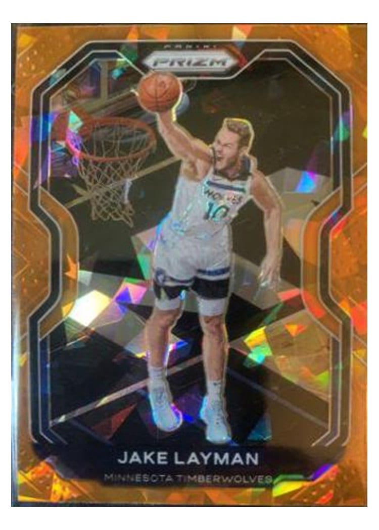 2020-21 Panini Prizm Base Set Jake Layman #245 card